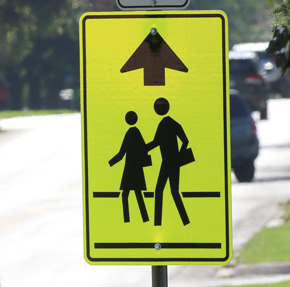 Photo of School Crossing sign