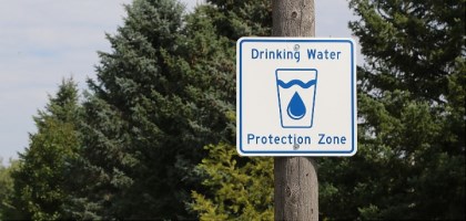 Drinking Water Source Protection Zone Sign