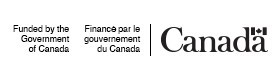 funded by the government of Canada logo