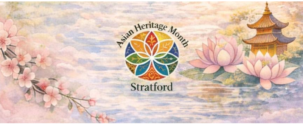 Asian Heritage Month Stratford logo