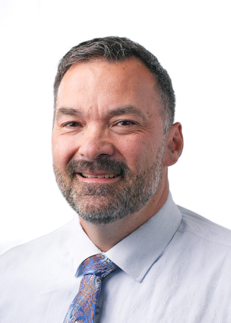 A headshot of City of Stratford Chief Administrative Officer André Morin