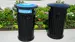 Garbage and recycling containers