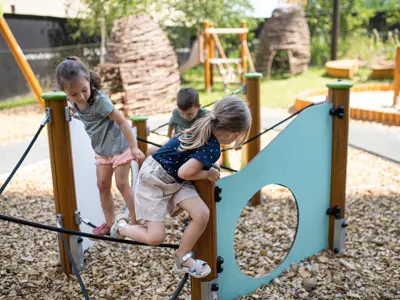 Children on playground