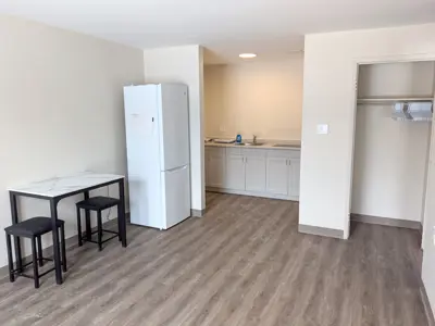 Apartment kitchen view