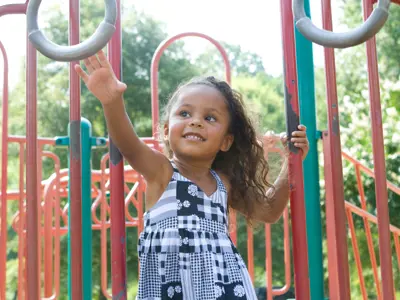 Child at playground