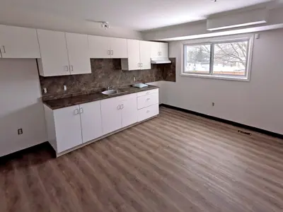 Family unit kitchen view